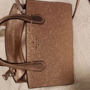Kate spade sparkle pink purse